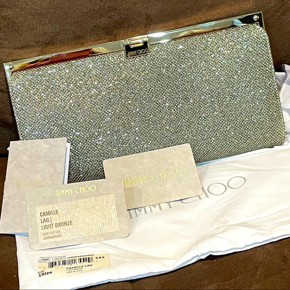 Brand New Jimmy Choo Camille Clutch